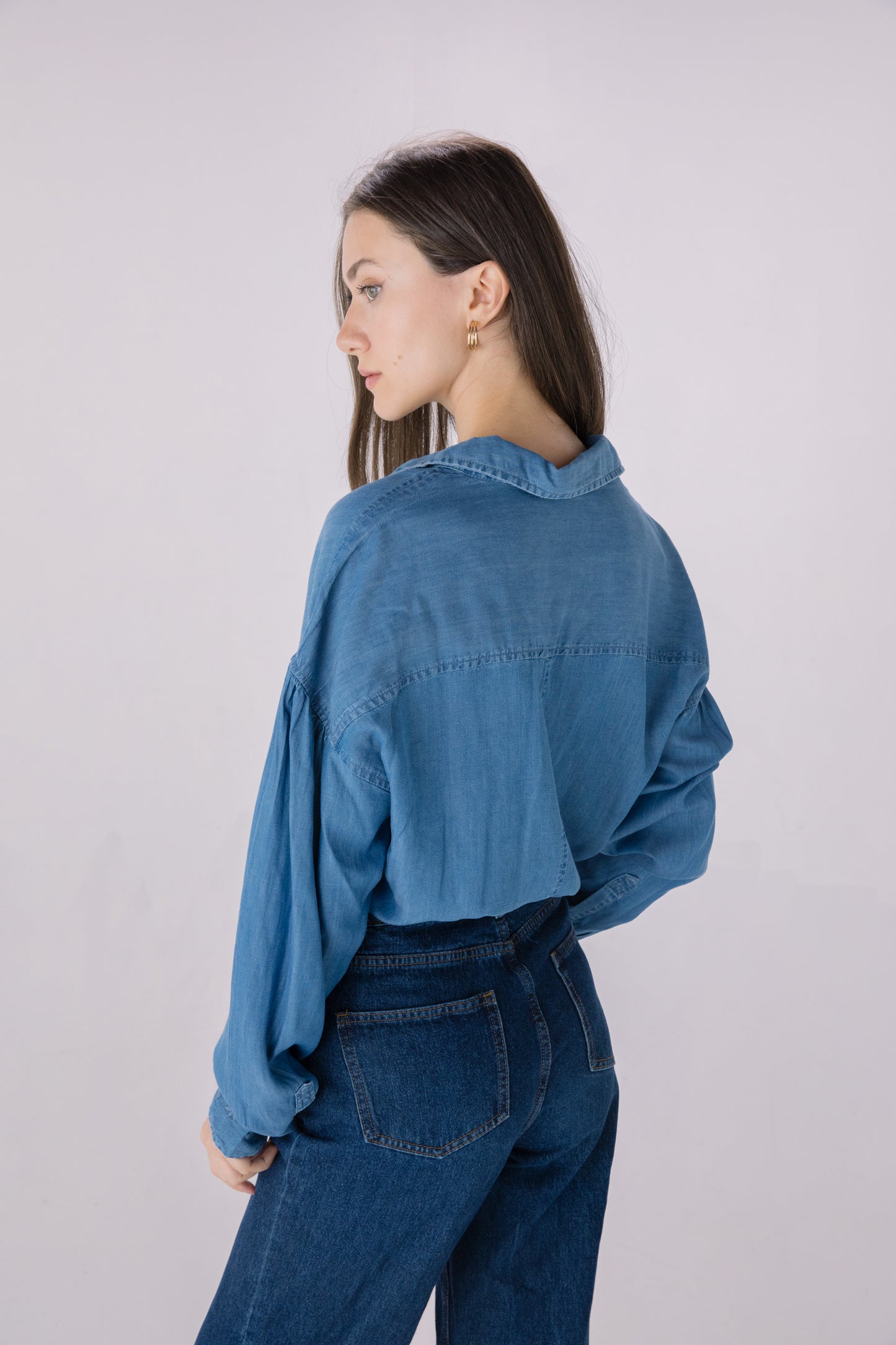Denim Washed Button Down